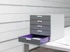 Odolný zásuvkový box VARICOLOR 5 priehradiek štítky Náhľad obrázku produktu 24