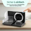 Emerio Allesschneider Edelstahlmesser einst. Schnittstärke Náhľad obrázku produktu 2