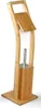 MSV Garniture de WC en bambou Support de papier toilette en Voir les images du produit 11