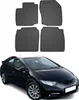 Tapis de Sol pour Honda Civic 2012-2017 Caoutchouc Noir Voir les images du produit 1