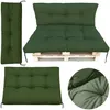 Coussins de jardin pour palettes 120 x 80 + 120 x 40, Voir les images du produit 1