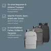 Aspensport Rucksack 19 L Grau meliert Produktbild-Vorschau 9