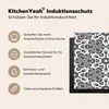 KitchenYeah© Herdabdeckplatte Muster - Schwarz und Weiß - Produktbild-Vorschau 6