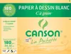 CANSON 200027102 Zeichenpapier "C" à Grain 320 x 240 mm 180 Voir les images du produit 1