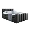 ALTDECOR Boxspringbett mit Fußteil, 2 Matratzen und Topper Produktbild-Vorschau 2