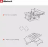 Support pour scie circulaire – E-Stand TSS – Acier – Voir les images du produit 4