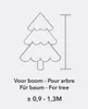 80 LED Trapez Kegel Warmweiß Netz für Weihnachtsbaum Timer Produktbild-Vorschau 7