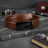 STEVENS pasek męski automatyczny skóra naturalna brązowy Podgląd zdjęcia produktu 7