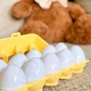 WOOPIE Montessori skladačka s vajcami – Spájaj tvary a Náhľad obrázku produktu 4