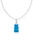 Thomas Sabo KE2209-052-1-L45V Siberne Kette mit blauem Produktbild-Vorschau 3