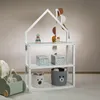 Kinderzimmer Regal LENISE in Hausform weiß - Kinderregal, Produktbild-Vorschau 7