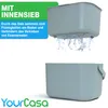 YourCasa Biomülleimer Küche 5L - Komposteimer für Produktbild-Vorschau 3