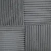 Homestyle4u 2647, Sitzhocker Grau Cord Sitzwürfel Produktbild-Vorschau 6