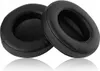 Two black ear pads for headphones are shown on a white background. Anteprima dell’immagine prodotto