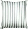 A pillow with green and white stripes on a white background. Produktbild-Vorschau