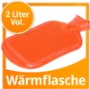 Bouillotte de qualité Snoozy XXL 2 litres en caoutchouc Voir les images du produit 5