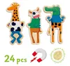 Jeu de magnets Animaux amusants, Djeco Voir les images du produit 3