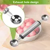 Melonenausstecher, Obstmelonenausstecher aus Edelstahl, Produktbild-Vorschau 4
