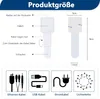 Abnii 50 Stück Kabelmanagement Schreibtisch, Kabelbinder Produktbild-Vorschau 4
