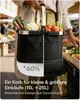 Panier de courses pliable Praknu, petit modèle – 2 en 1, Voir les images du produit 2
