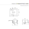 Schock Einbauspüle Manhattan D-100XS U Asphalt - Produktbild-Vorschau 9