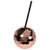 24x gobelet boule avec paille Drink Party Silvester Party Voir les images du produit 2