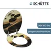 SCHÜTTE MDF WC Sitz Holzkern SEA STONE, Toilettendeckel Produktbild-Vorschau 4