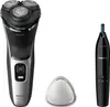 Philips Shaver S3143 02 Series 3000 with Nosetrimmer silver Produktbild-Vorschau 1