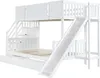 STILVORA Etagenbett 90/120x200 mit Schublade unter und Produktbild-Vorschau 10