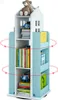 360Home Kinder Regal  Drehbares Bücherregal Blau Klein: Produktbild-Vorschau 4