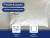 Federkopfkissen, 85% Federn, 15% Daunen, 40x60 cm, Weiß Produktbild-Vorschau 5
