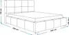 Polsterbett 180x200 Latis mit Bettkasten, Hersteller - Produktbild-Vorschau 6