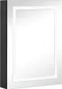 vidaXL Szafka z lustrem LED do łazienki 50x13x70 cm Podgląd zdjęcia produktu 1