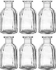 6 x Vasen aus Glas in geriffelter Optik H 13,5 cm Glasvasen Produktbild-Vorschau 5