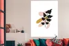MuchoWow® Poster Blätter - Abstrakt - Rosa - Braun 120x180 Produktbild-Vorschau 3