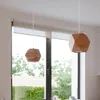 WOODY závěsné světlo dřevo přírodní geometrické GU10 Náhled obrázku produktu 2