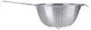 A stainless steel colander with a long handle and three legs, shown against a white background. Náhľad obrázku produktu