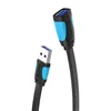 Vention VAS-A14-B100, 2 m, USB A, USB A, USB 2.0, Schwarz Produktbild-Vorschau 4