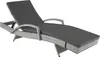 tectake® Aluminium Rattan Sonnenliege Océane 190 x 71 x 34 Produktbild-Vorschau 1