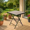 BRUBAKER Gartentisch Bergamo - 58 x 58 cm Balkontisch Produktbild-Vorschau 10