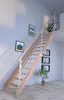 Holztreppe Rhodos in gerader Ausführung-Buche-Design Produktbild-Vorschau 2