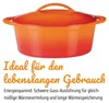 Gusseisen braadpan, ovaal, Orange Shadow, 33 x 25 cm Productafbeelding-voorbeeld 8