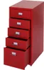 Caisson roulant Boston T851, armoire à tiroirs acier, Voir les images du produit 4
