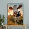 MuchoWow® - Leinwandbilder - Kuh - Wiese - Tierportrait - Produktbild-Vorschau 4
