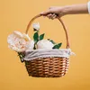 HOMLA CARELLO cestino in vimini medio 25 cm Anteprima dell’immagine prodotto 2