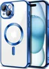 Magnetische Klar Hülle für iPhone 15 Plus, Kompatibel mit Produktbild-Vorschau 1