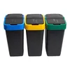 Cestino per rifiuti con coperchio basculante - set di 3 - Anteprima dell’immagine prodotto 8