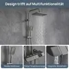 Duschsystem, Duscharmatur, Regendusche mit Handbrause,  Produktbild-Vorschau 2