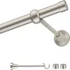 A close-up view of a curtain rod with a bracket and end cap, shown against a white background. Produktbild-Vorschau