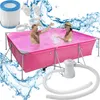 Swimming Pool Summertime rechteckig solider Stahlrahmen Produktbild-Vorschau 9